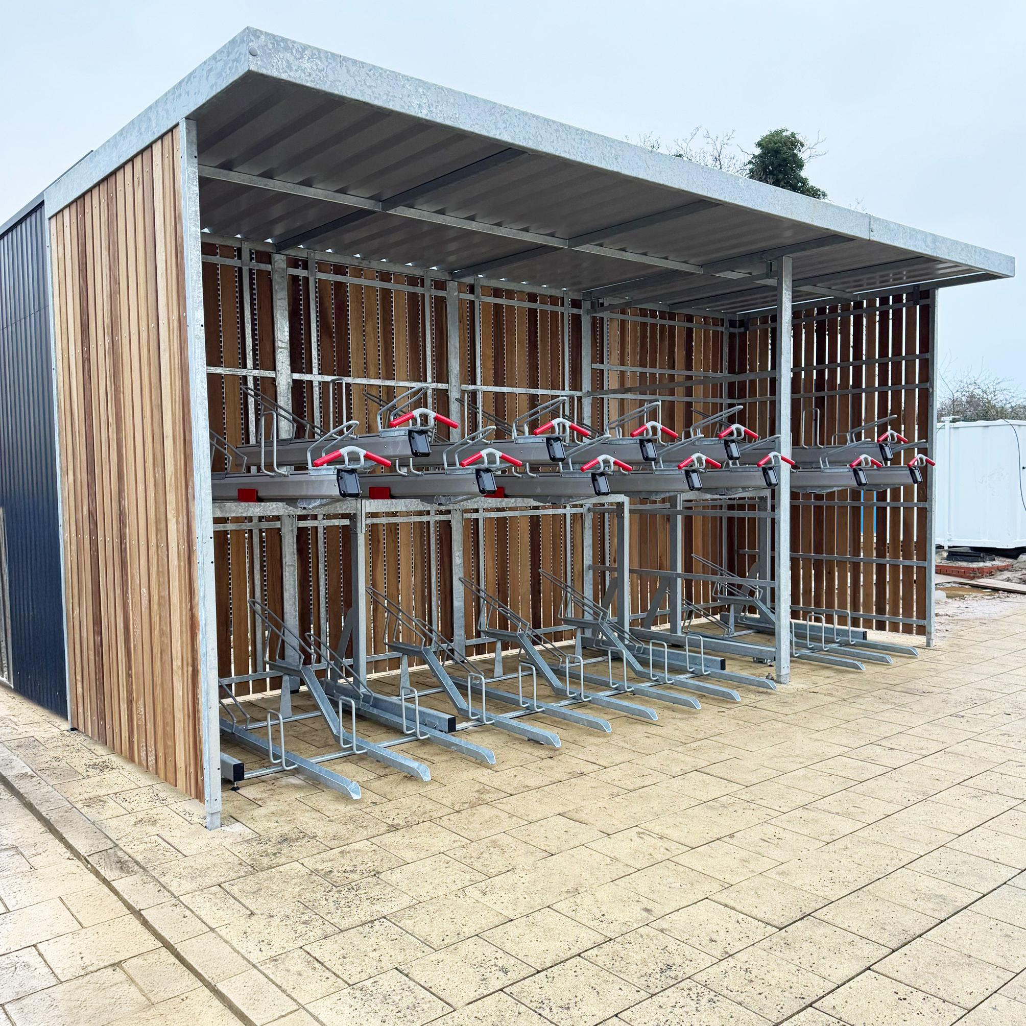 Norwich & Norfolk University Hospital Cycle Shelter